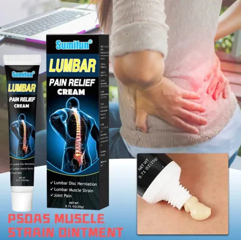 Crema Analgésica Natural para Dolor Lumbar y Muscular