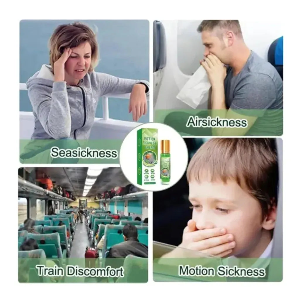 Roller Antimareo con Menta – Alivio para Náuseas y Mareos