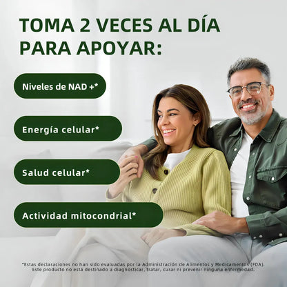 Suplemento NAD+ Nicotinamide Riboside 900 mg