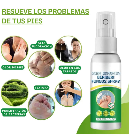 Spray Antihongos Natural para Pies y Uñas